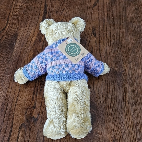 Vintage 1990's Boyd's Bear Elsworth, 12" with Movable Joints and Wool Sweater - Picture 3 of 11